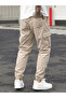 Men's Gabardine Cargo Pants with Side Pockets, Cotton Premium Quality Cargo Trousers, New Season - 2