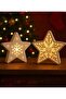 Led Snowflake - Christmas Ornament - Led Star - Candles Included - Set of 2 - 5