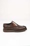 Laceless Elastic Eva Sole Genuine Leather Loafer 172-65114 Men's Shoes - 6