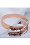 Putian 1 Piece Copper Bracelet for Men and Women, Stylish Unisex Jewelry, Suitable for Everyday Wear - 8