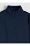 Thick Sweatshirt for Boy with Stand Collar - 2