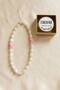 Transparent Beads, Pearl and Pink Teddy Bear Detailed Phone Charm Phone Strap Phone Lanyard