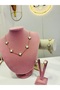 Steel necklace set