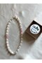 Transparent Beads, Pearl and Pink Teddy Bear Detailed Phone Charm Phone Strap Phone Lanyard - 2