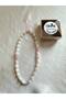 Transparent Beads, Pearl and Pink Teddy Bear Detailed Phone Charm Phone Strap Phone Lanyard - 4