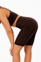 Biker Shorts Women With Pockets 8" High Waisted Workout Spandex Tummy Control Gym Running Yoga - 3