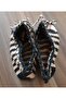 Women's Orlon Wool Yarn Handmade Knitted Patterned House Slippers Booties - 6
