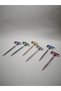 Glitter Gel Pen Set 6 Colors – Full Size, Shiny Glitter Notebook Decoration, School, Hobby - 3