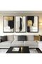 Abstract-Style Minimalist Canvas Artwork 30x40cm – Personalized Framed Decor Wall art