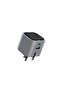 Premium 45W GaN UK Plug Wall Charger, 2-Port PD & QC with C-to-C Cable