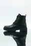 Makras 100% Genuine Leather Fur Warm Inner Lining Women's Winter Boots Shoes - 6