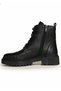 Makras 100% Genuine Leather Fur Warm Inner Lining Women's Winter Boots Shoes - 3