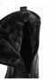Makras 100% Genuine Leather Fur Warm Inner Lining Women's Winter Boots Shoes - 7