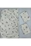 100% Organic Cotton Fabric Elastic Fitted Sheet+ Pillowcase***Corner Depth 28-30 Cm*** ew Season///