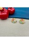 Floral Jewelled Earrings - 5