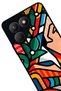 Pova 7 Matte Compatible Black Case – Soft Silicone, Protective, Shock-Absorbing Cover - 2