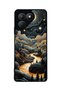 Pova 7 Matte Compatible Black Case – Soft Silicone, Protective, Shock-Absorbing Cover