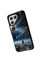 Pova 7 Pro Matte Compatible Black Case – Soft Silicone, Protective, Shock-Absorbing Cover - 6
