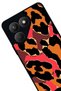 Pova 7 Matte Compatible Black Case – Soft Silicone, Protective, Shock-Absorbing Cover - 2