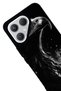 Pova 7 Pro Matte Compatible Black Case – Soft Silicone, Protective, Shock-Absorbing Cover - 2