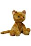 Cute Plush Cat Toy with Sound 35 cm Talking Meowing Soft Plush Yellow