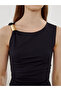 Crew Neck Gathered Mini Dress - 3