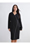 Esvab • Modern & Distinctive Plus Size V-Placket Crepe Dress - 2