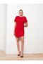 I Zero Roba Collar Straight Short Sleeve Women's Bodycon Dress from Freezen Store - 2