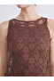 Esvab • Modern & Distinctive Zero Roba Collar Lace Mini Dress - 3