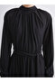 Esvab • Modern & Distinctive Stand Collar Textured Dress - 3