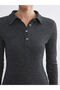 Rmz Gi̇yi̇m Farkiyla Devrik Roba Collar Shiny Look Dress - 3