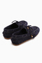 Rania Genuine Leather Navy Blue Women's Loafer Shoes - 5