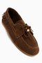Rania Genuine Leather Brown Women's Loafer Shoes - 2