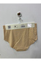Women's Laser Cut High Waist Non-Marking Skin Panties - 2