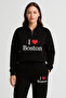 Boston Written Stylish Casual Tracksuit Combination Unisex - 3