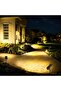 ROSHWEY Outdoor Solar Lights, 600LM Solar Garden Spot Lights (Warm White, 4Pack) - 3
