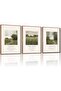 Set of 3 Abstract Minimalist Canvas Art 30x40cm Personalized Framed Wall art Paintings