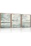 Set of 3 Abstract Minimalist Canvas Art 30x40cm Personalized Framed Wall art Paintings
