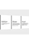 Mindset Quote Canvas 40x60 cm Wrapped Framed Set of 3