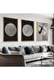 Set of 3 Abstract Minimalist Canvas Art 30x40cm Personalized Framed Wall art Paintings