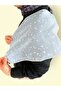 Baby Shoulder Diaper Single Layer Muslin 25X50 cm - Light Blue Star