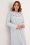 Women's Long Floral Oversized Mother's Single Nightgown - 2