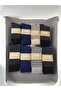 12-Pack Luxury Men's Bamboo Wool Socks - Boot Socks - Men's Patterned Socks - 4