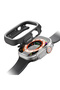 Protective Case for Smart Watch 45mm Shockproof Rugged Bumper Cover with Precise Fit (blue) - 2