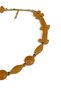 Yellow Beaded Gold Detail Women's Necklace 45 cm Trendy Colorful Acrylic Shiny - 8