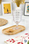 Allegra Transparent Goblet Glass - 450 ml Single Acrylic Material - Not Glass Break Resistant