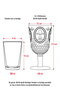 Acrylic Amber Single Goblet & Water Soft Drink Coffee Side Glass 450 ml (Not Glass) - 4