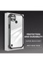 Realme C21Y/C25Y Compatible Transparent Four Corner Silicone Coated Glossy Edge Case - 3