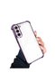 Samsung Galaxy S21 Fe 5g Compatible Four Corner Thickened Anti Fall Transparent Silicone Coating Case - 3