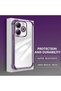 Tecno Spark Go 2024 Compatible Transparent Four Corner Silicone Coated Glossy Edge Case - 3